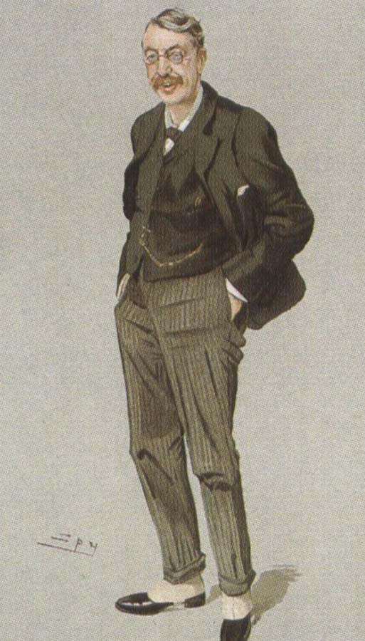 percy bysshe shelley portrayed in a 1905 vanity fair cartoon